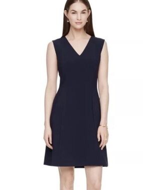 Kade Spade Navy Sleeveless Dress Size 14